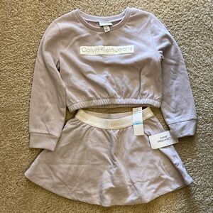 Calvin Klein Jeans Light Purple Lounge Set